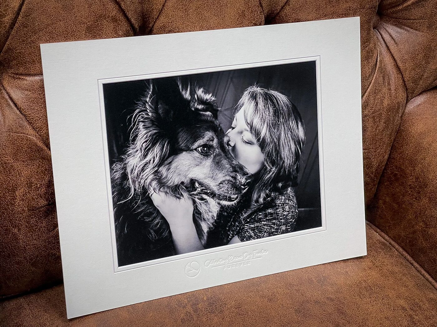 Matted print collection